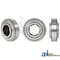 A & I Products Bearing, Ball; Cylindrical, Hex Bore 3.5" x3.5" x2" A-206KRR6-P - alternate 4